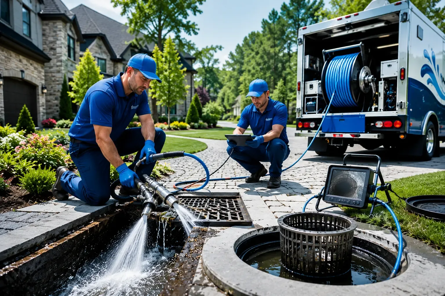 Local outdoor drain cleaning professionals in Sand Springs, OK